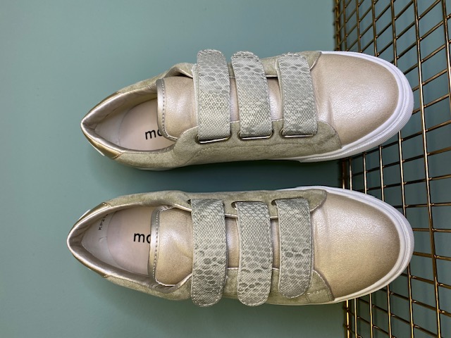 Sneakers Kaki/Gold