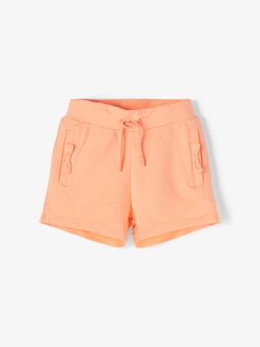 Name It Sweat Short Neon Orange