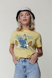 Colourful Rebel High Voltage Tshirt Yellow